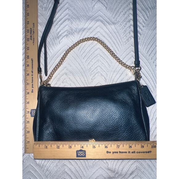 Coach Metallic Blue Crossbody & Glitter Tri-Fold Wallet – 2 Purses Set. Sale!! - Picture 3 of 10